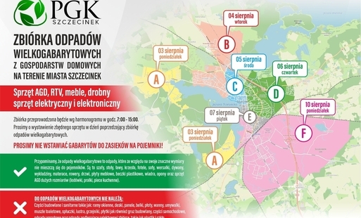 Zdjęcie do Zbi&oacute;rka odpad&oacute;w wielkogabarytowych - sierpień 2026