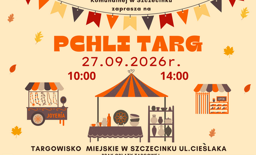 Zdjęcie do Zaproszenie na Pchli Targ - wrzesień 2026 r.