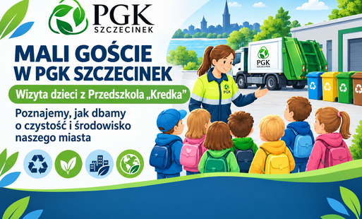 Zdjęcie do Przedszkolaki z wizytą w PGK Szczecinek